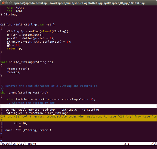 vim-error